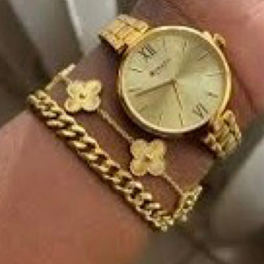 ✨New Ladies Womens Curren Gold Watch